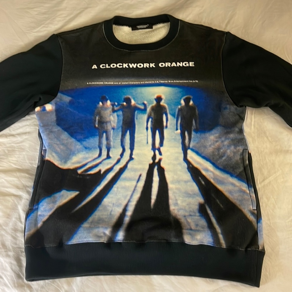 UNDERCOVER X A CLOCKWORK ORANGE CREWNECK